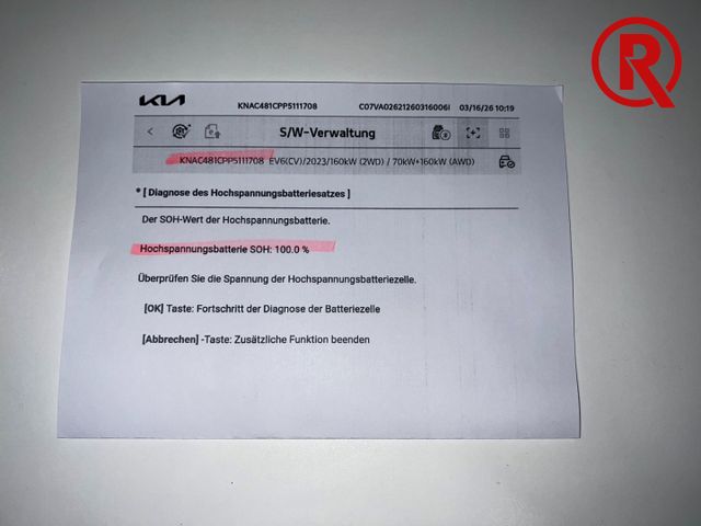 EV6 77.4 AWD GT-Line WP GD ASS+ ACC KAMERA Leder