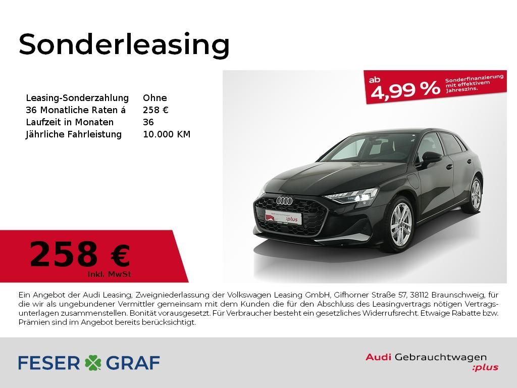 Audi A3 Sportback 40 TFSI e Advanced V-Cockpit/LED