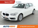 BMW 1er 118d Advantage Aut.*LED*NAVI*TEMPO*PDC*SHZ* - BMW: Weiß, 1er