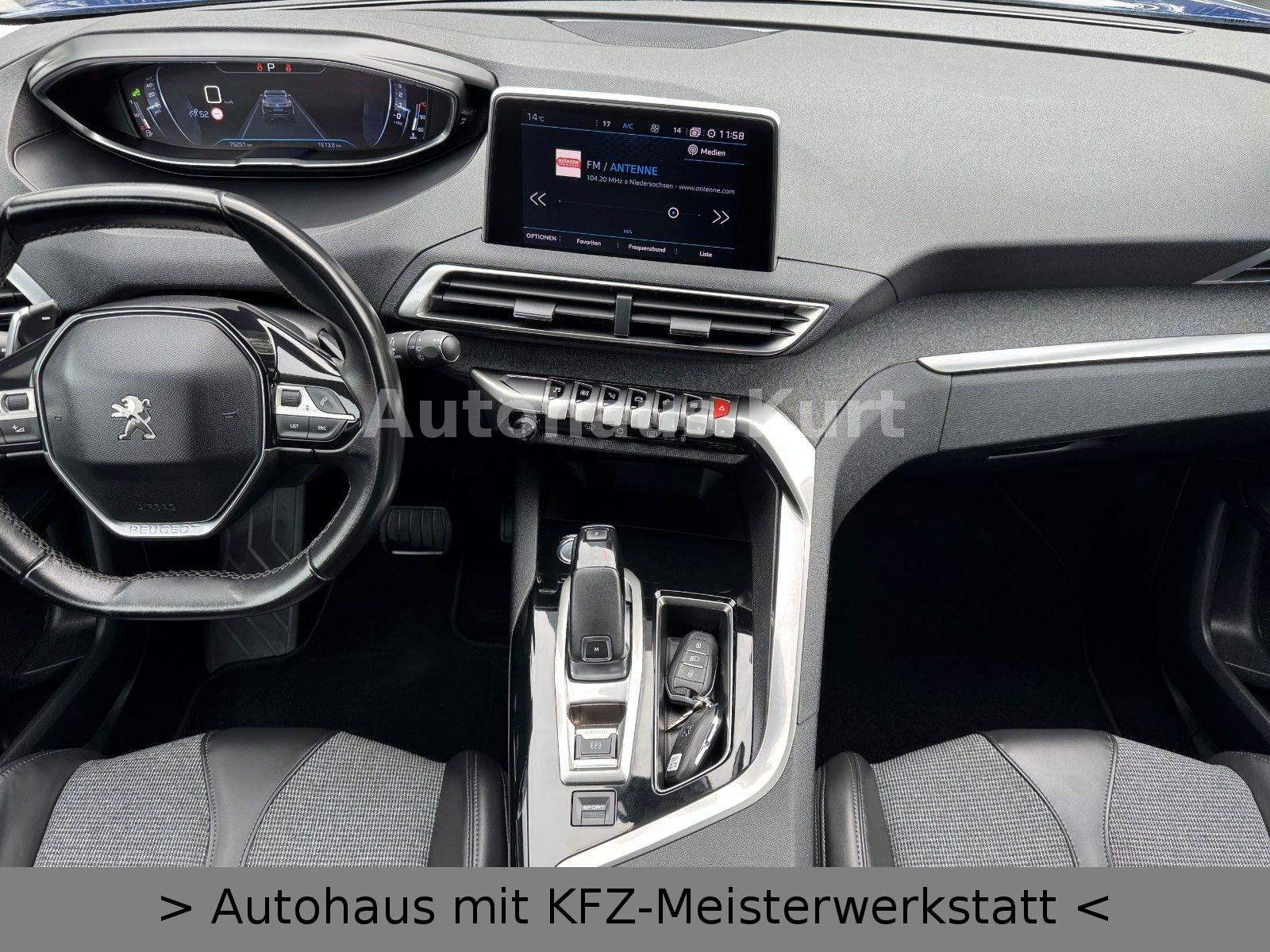 Peugeot 3008 Allure|KAMERA|NAVI|SPUR|AHK|TOTENW|T-LEDER|