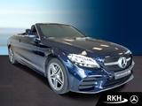 Mercedes-Benz C 200 d Cabriolet AMG Line Exterieur/Navi/Stylin - Mercedes-Benz mit Diesel-Antrieb: Blau, mit Klimaanlage