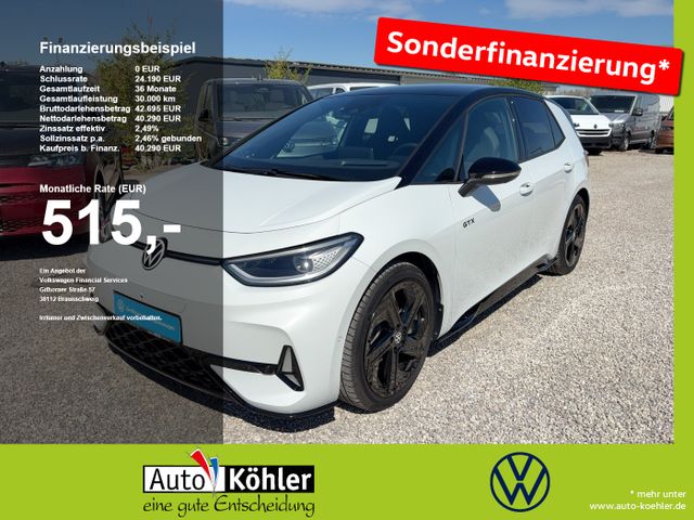 VW ID.3 GTX W-Pumpe/CarPlay/Kamera/Matrix/360/ACC