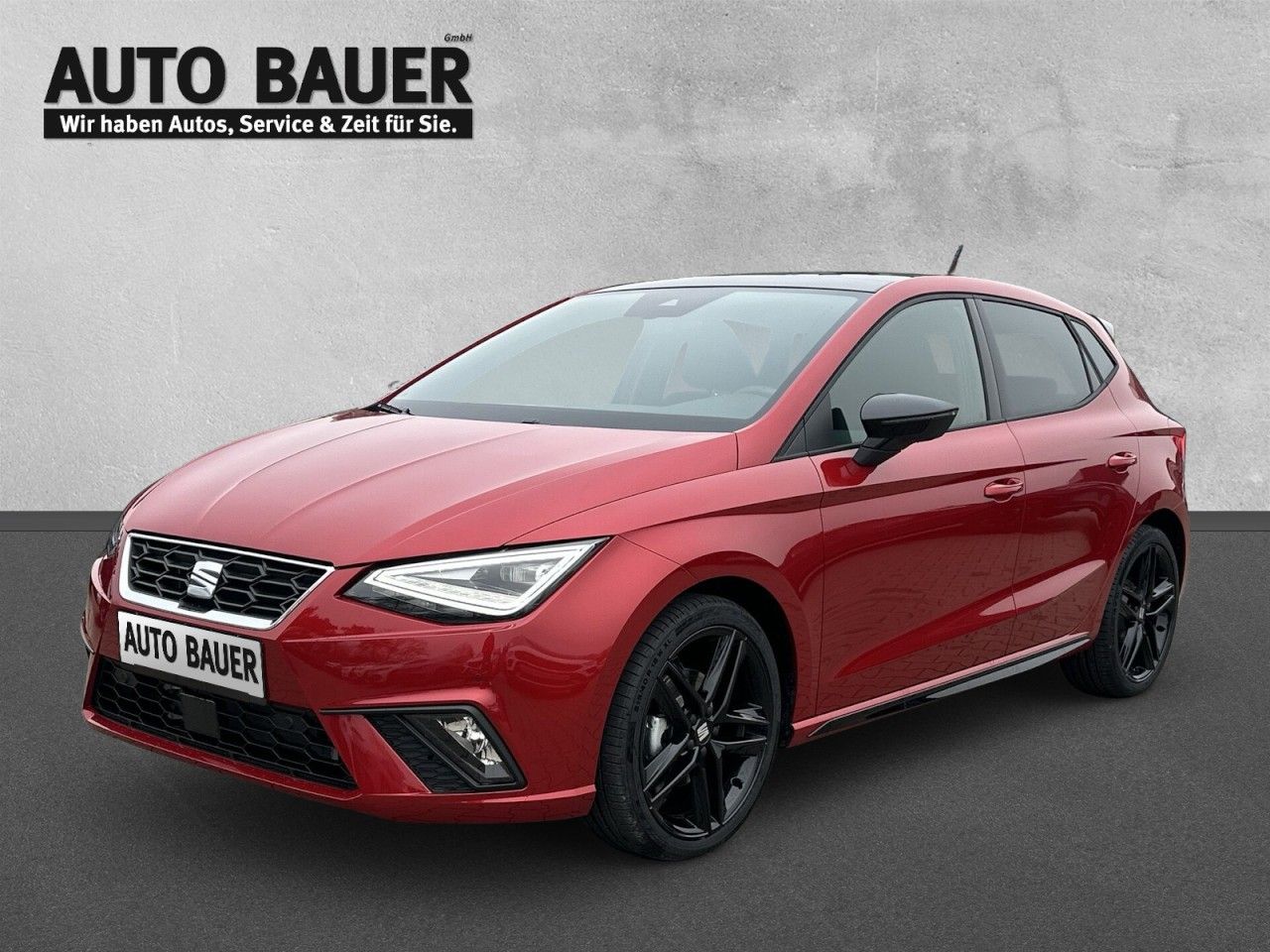 Fahrzeugabbildung SEAT Ibiza FR Black Edition 1.5 TSI 150 PS DSG - mit KI generiert/bearbeitet