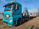 Mercedes-Benz ACTROS 18.450, Absetzkipper, Teleskoparm - Radlader Teleskop