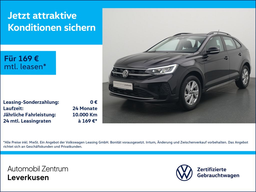 Volkswagen Taigo Life APP CONNECT AHK VIRT LED SHZ PDC