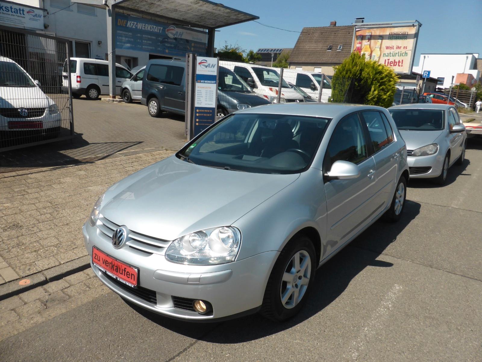 Volkswagen Golf V Lim. Goal 1.6L,Klima,AHK,Navi,MFA,1.Hand