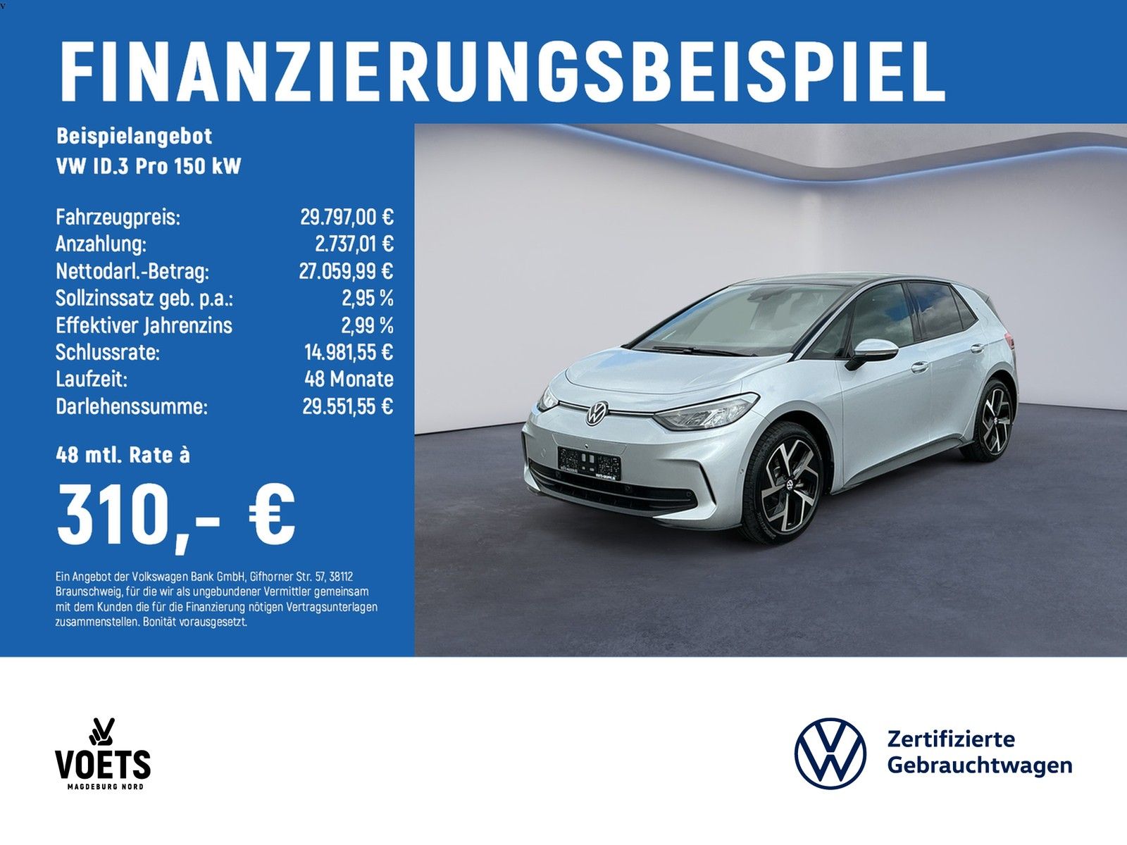 Volkswagen ID.3 Pro 150 kW Move LED NAVI ACC PDC KAM SHZ foto 1