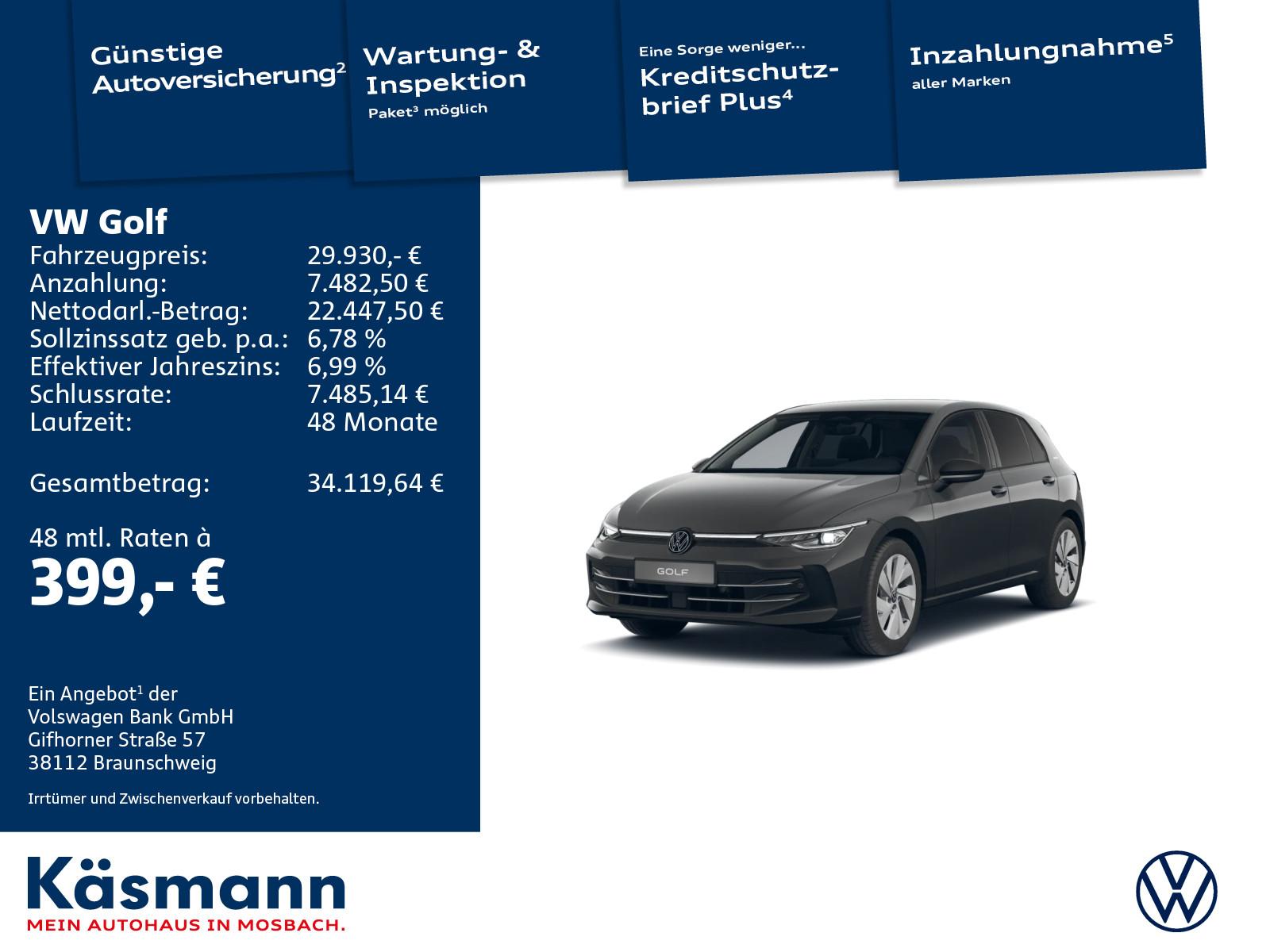 Volkswagen Golf Energy 1.5 eTSI AHK NAVI KAM ACC SHZ LED+, миниатюра 2