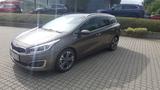 Kia Ceed SW  1.6 Platinum LEDER DACH NAVI BI-XENON - mit Benzin-Antrieb: Beige, Panorama-Dach, Kombi