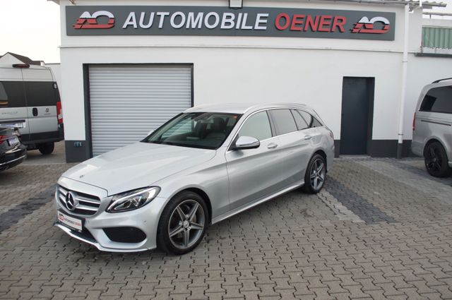 Mercedes-Benz C 220d T 9G*AMG-LINE*BURMESTER*HEAD-UP*LEDER*