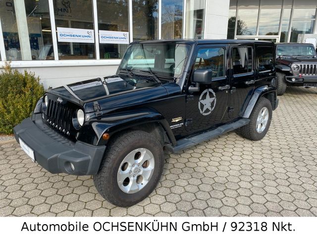 Jeep Wrangler Unlimited Sahara 3.6 V6 / Leder, AHK