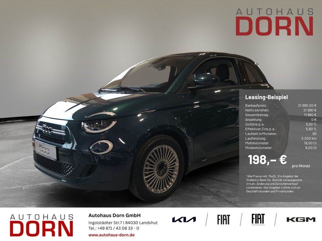 Fiat 500 Torino Hybrid LED PDC hi. Klimaautomatik