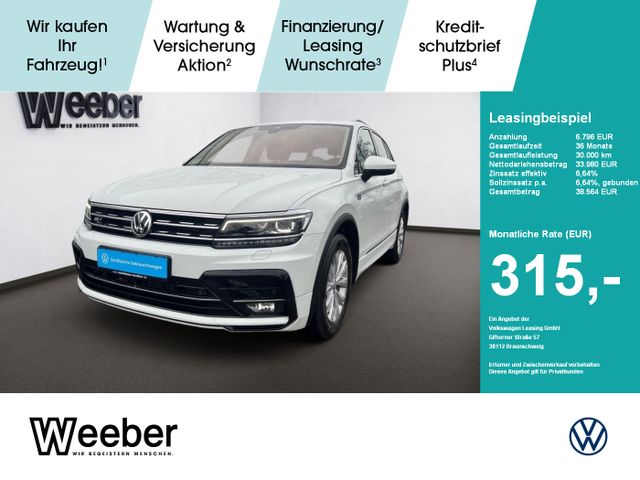 Volkswagen Tiguan 2.0 TSI 4Motion DSG Highline R line AHK N