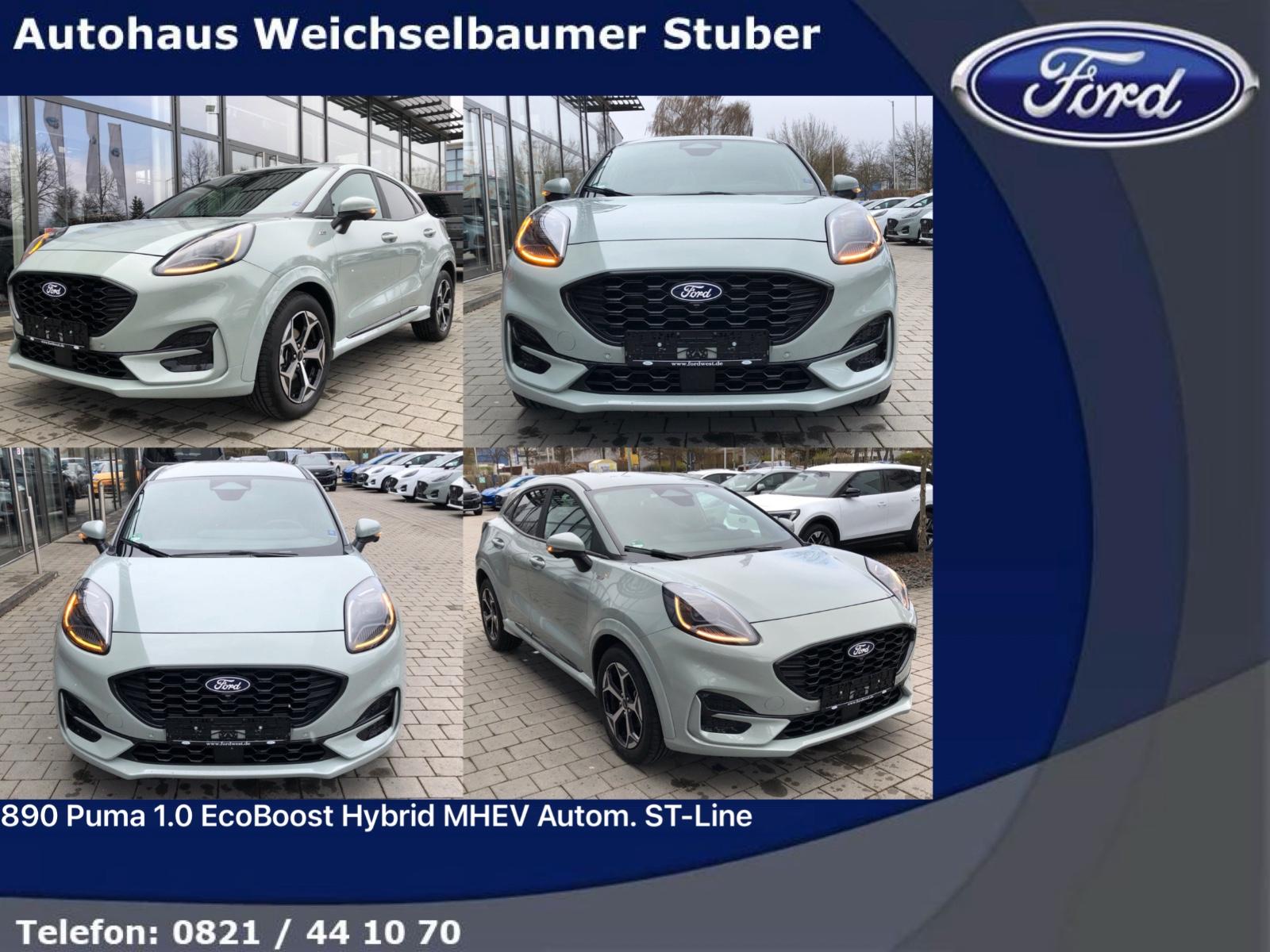 Ford 890 Puma 1.0 EcoBoost Hybrid MHEV Autom. ST-Line