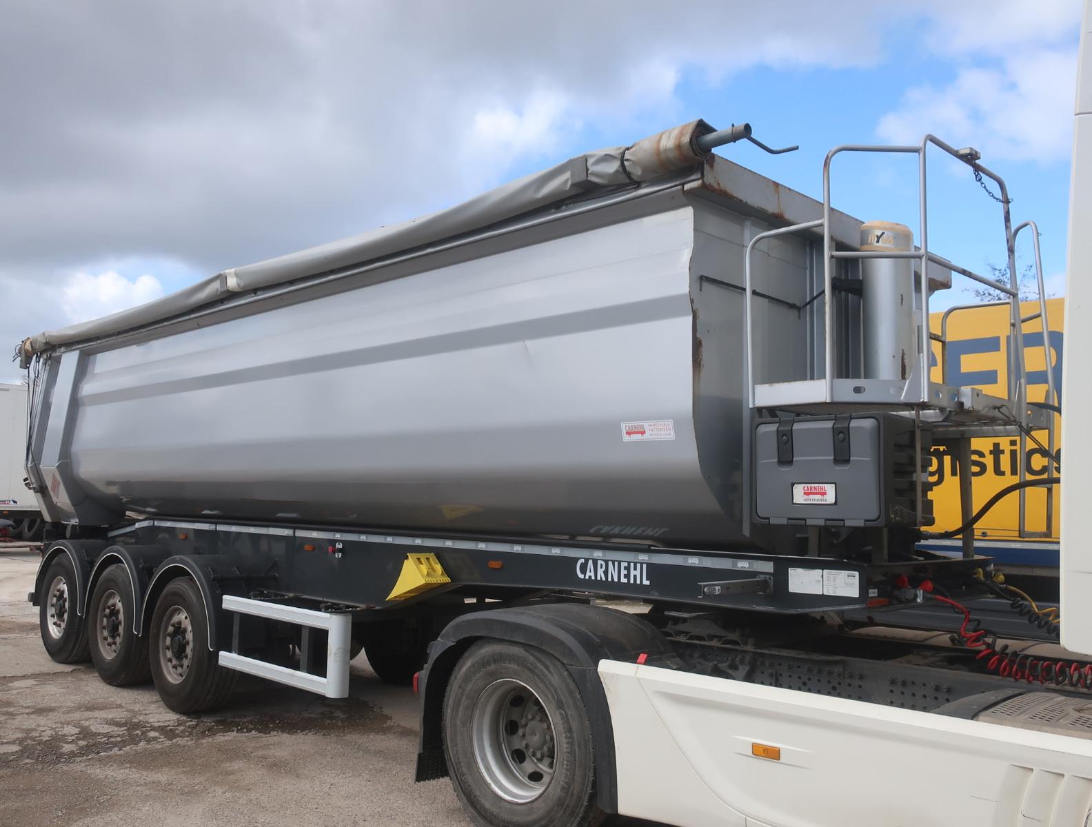 Carnehl Stahlmulde ca. 35m³ Hardox Plane LG:6.370kg