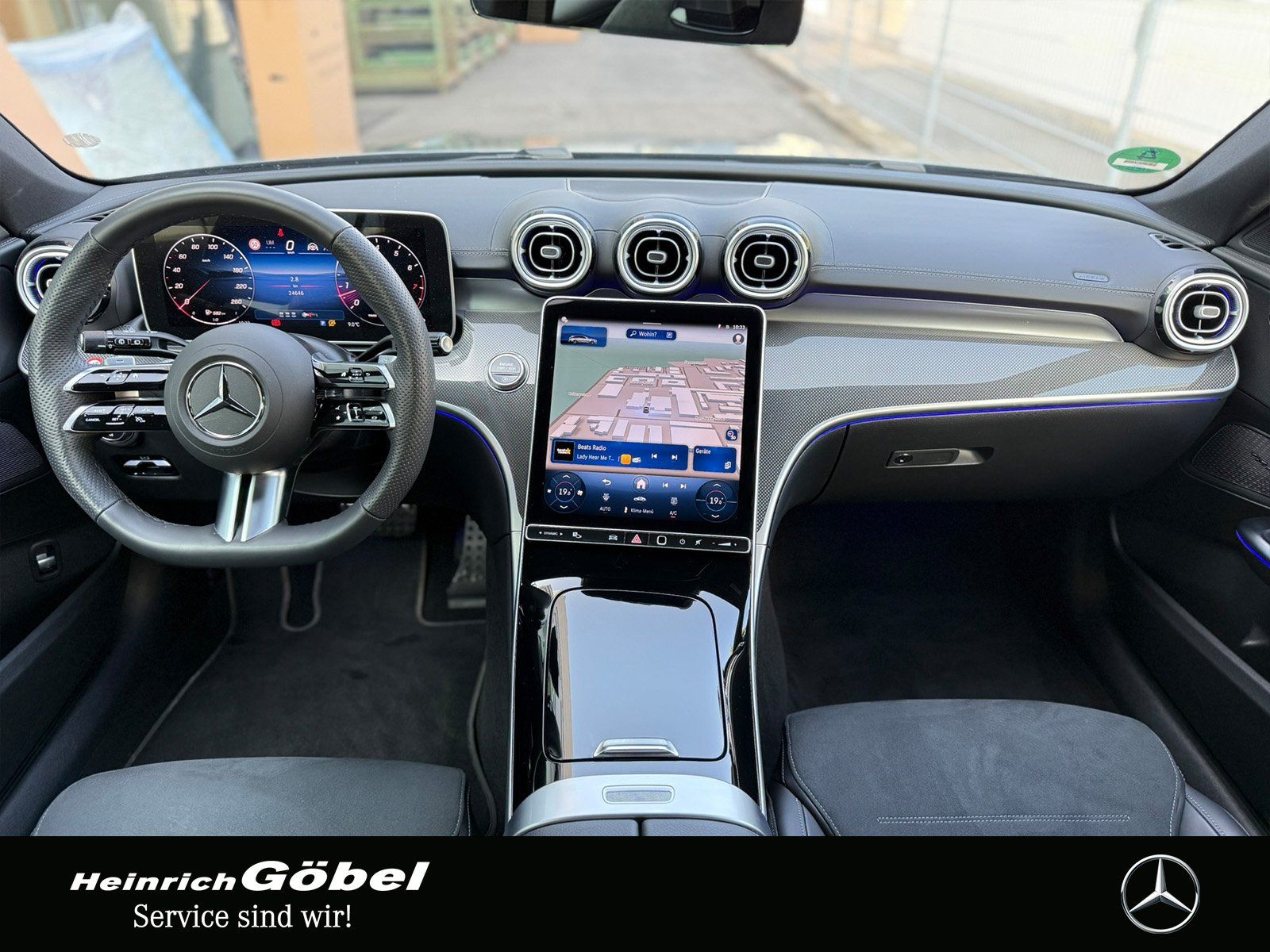 Fahrzeugabbildung Mercedes-Benz C 200 T AMG*DISTRONIC*360°*DIGITALLIGHT*KEYLESS*