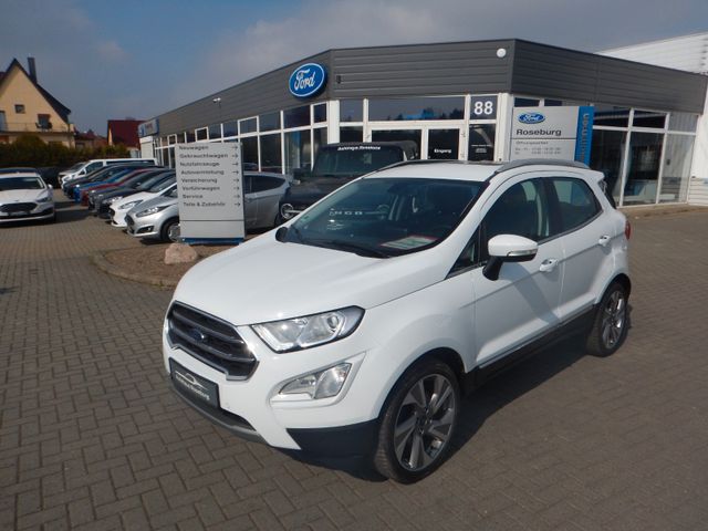 Ford EcoSport Titanium Navi Kamera Xenon Schiebedach