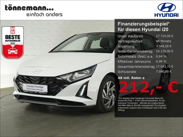 Hyundai i20 FACELIFT T-GDi TREND+NAVI+RÜCKFAHRKAMERA+FER