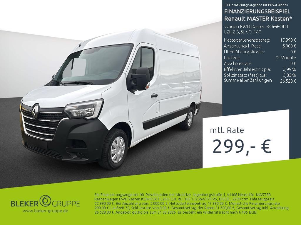 Renault Master Kastenwagen FWD Kasten KOMFORT L2H2 3,5t