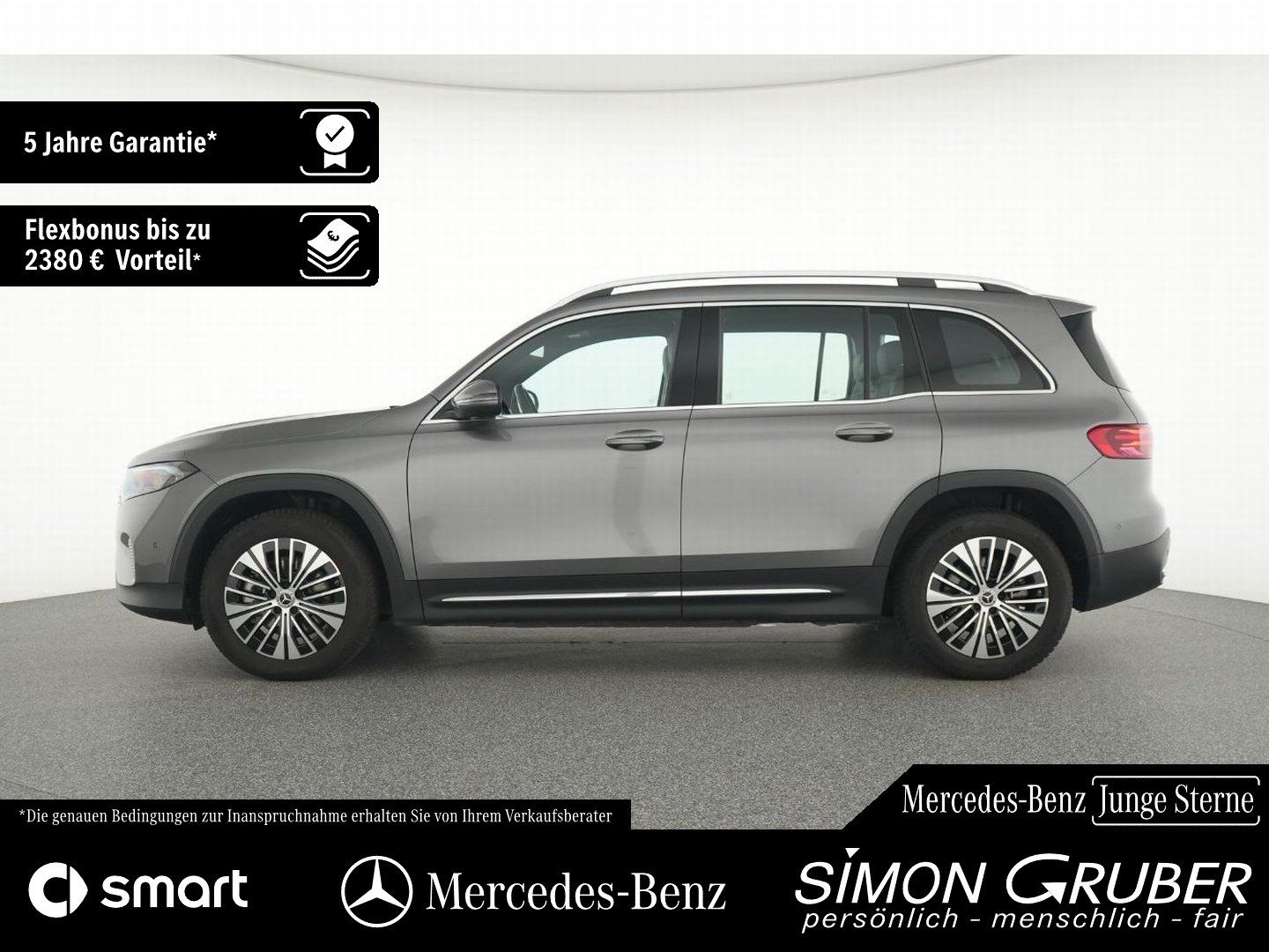 Fahrzeugabbildung Mercedes-Benz EQB 250+ Progressive Adv. Pano Kamera Amb 7Sitze
