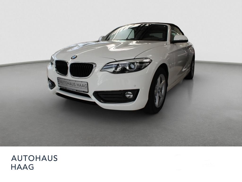 BMW 218 Cabrio d Advantage Business PDC TLeder