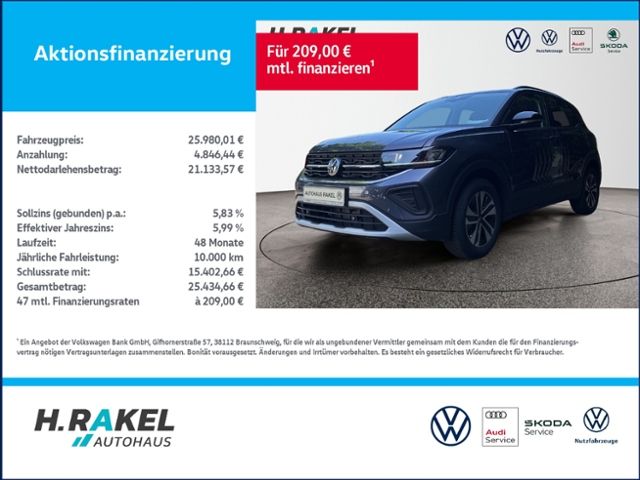 T-Cross ENERGY 1.0 TSI *SHZG*APP*SPUR*
