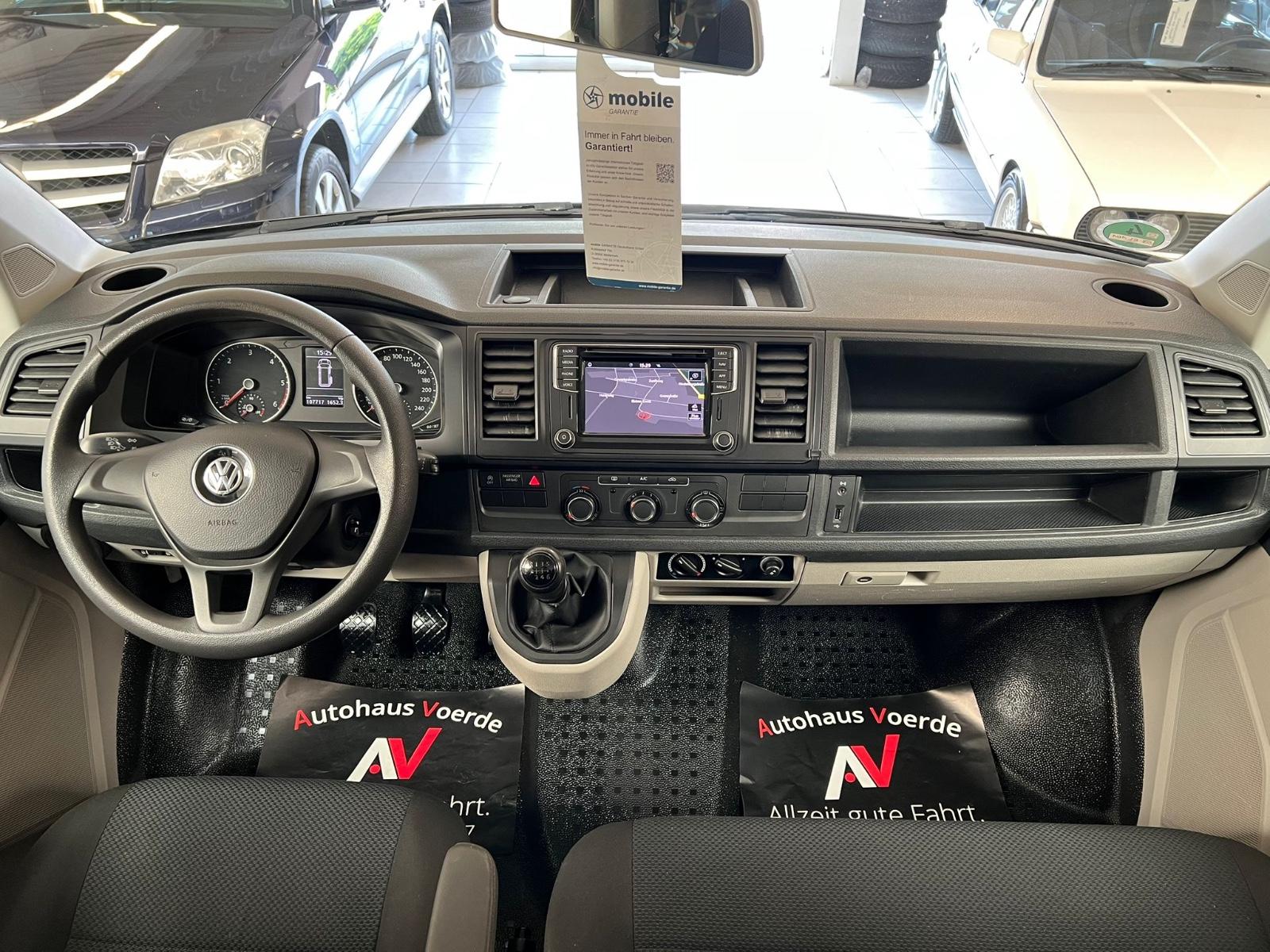 Volkswagen T6 Transporter 2,0 TDI 6xSitzer/Navi/Klima/AHK