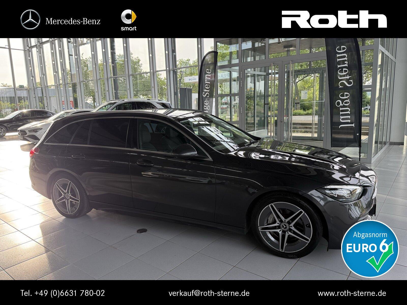 Mercedes-Benz C 300 dT AMG+AHK+Distr+360°+LED+Hinterachsl+Navi
