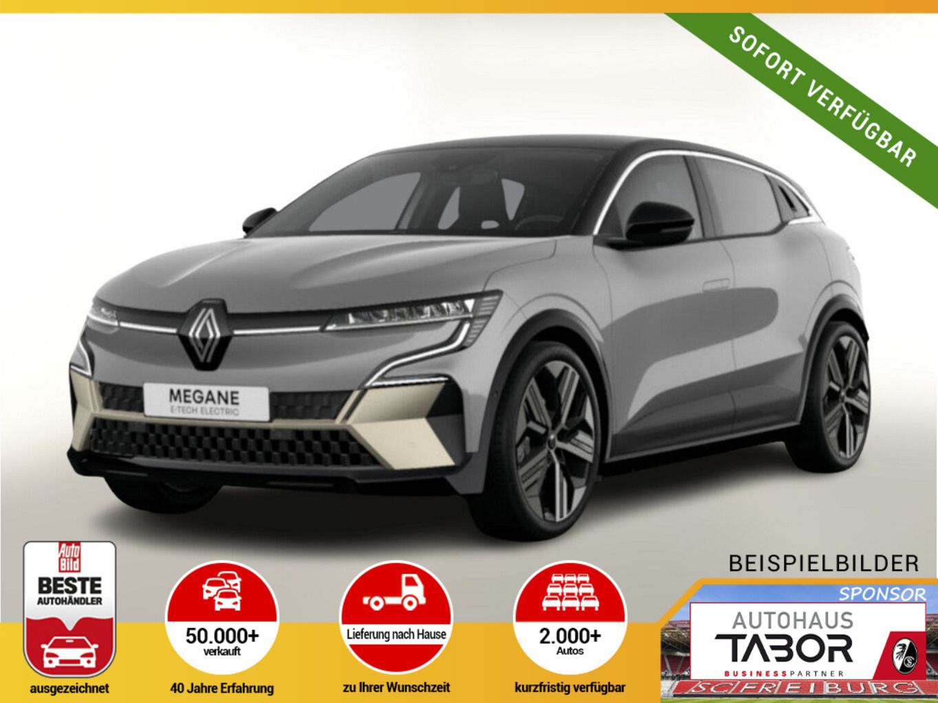 Renault Megane E-TECH Iconic 220 Comfort Range UVP-19%*