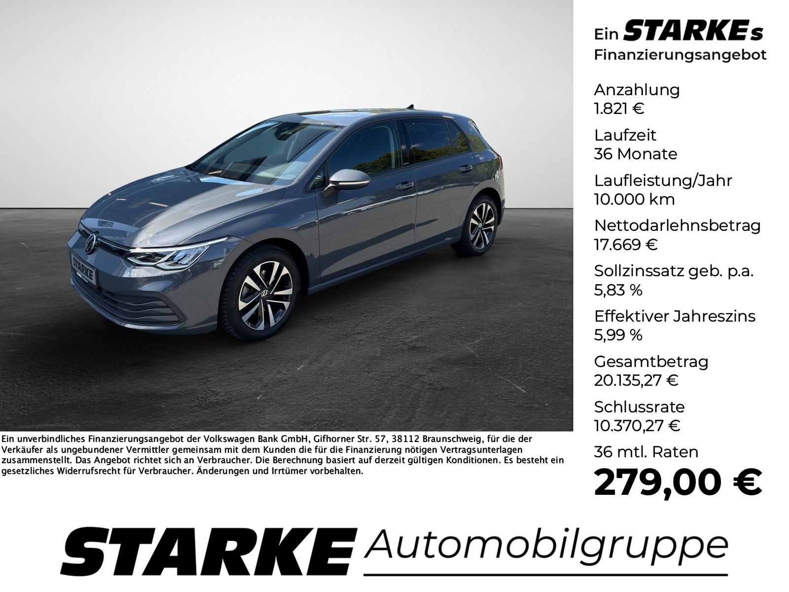 Volkswagen Golf 2.0 TDI DSG United AHK Navi LED PDC LM Tem