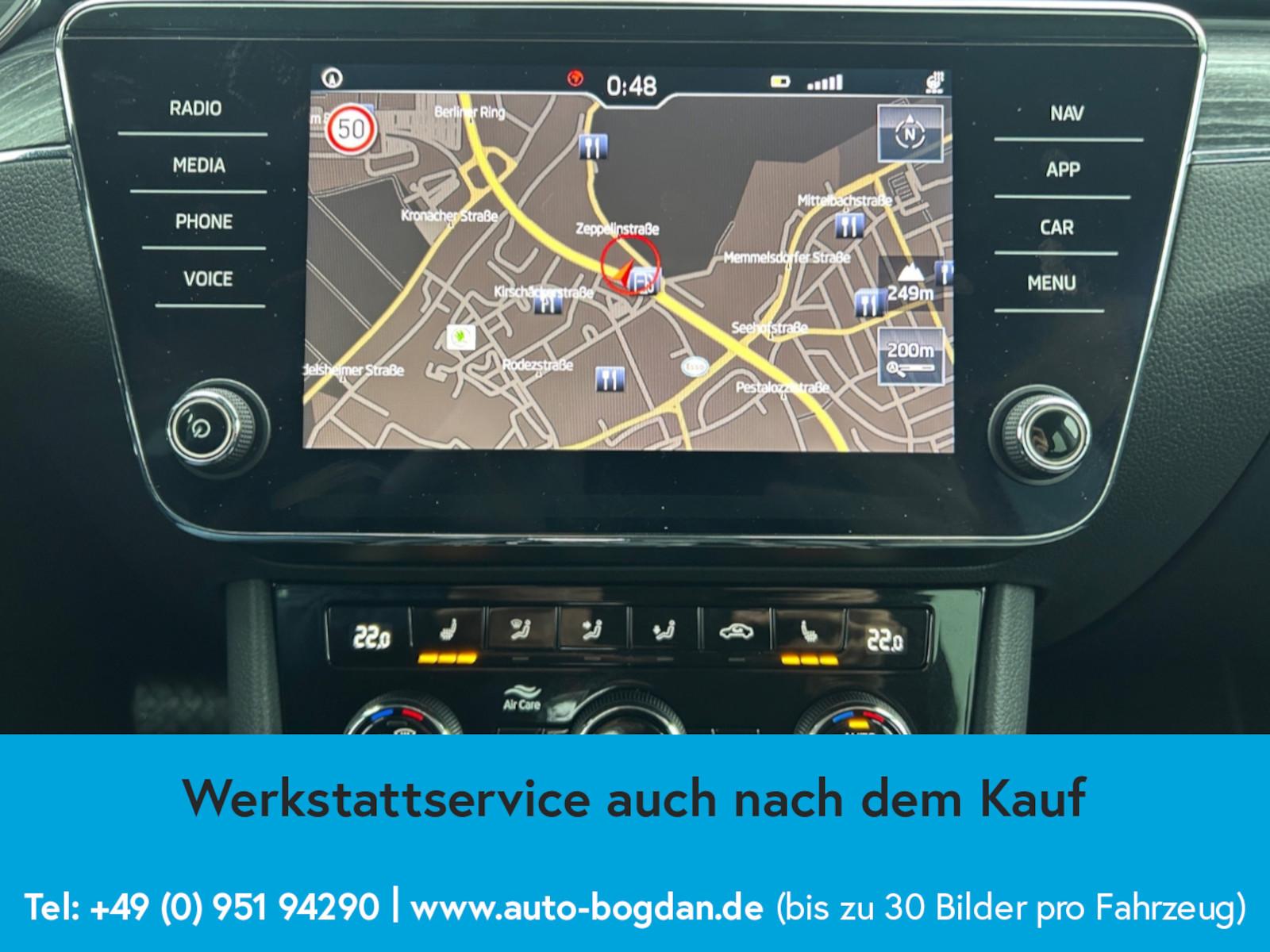 Skoda Superb Style Automatik dig.Cockpit*AHK*Leder*PDC, миниатюра 7