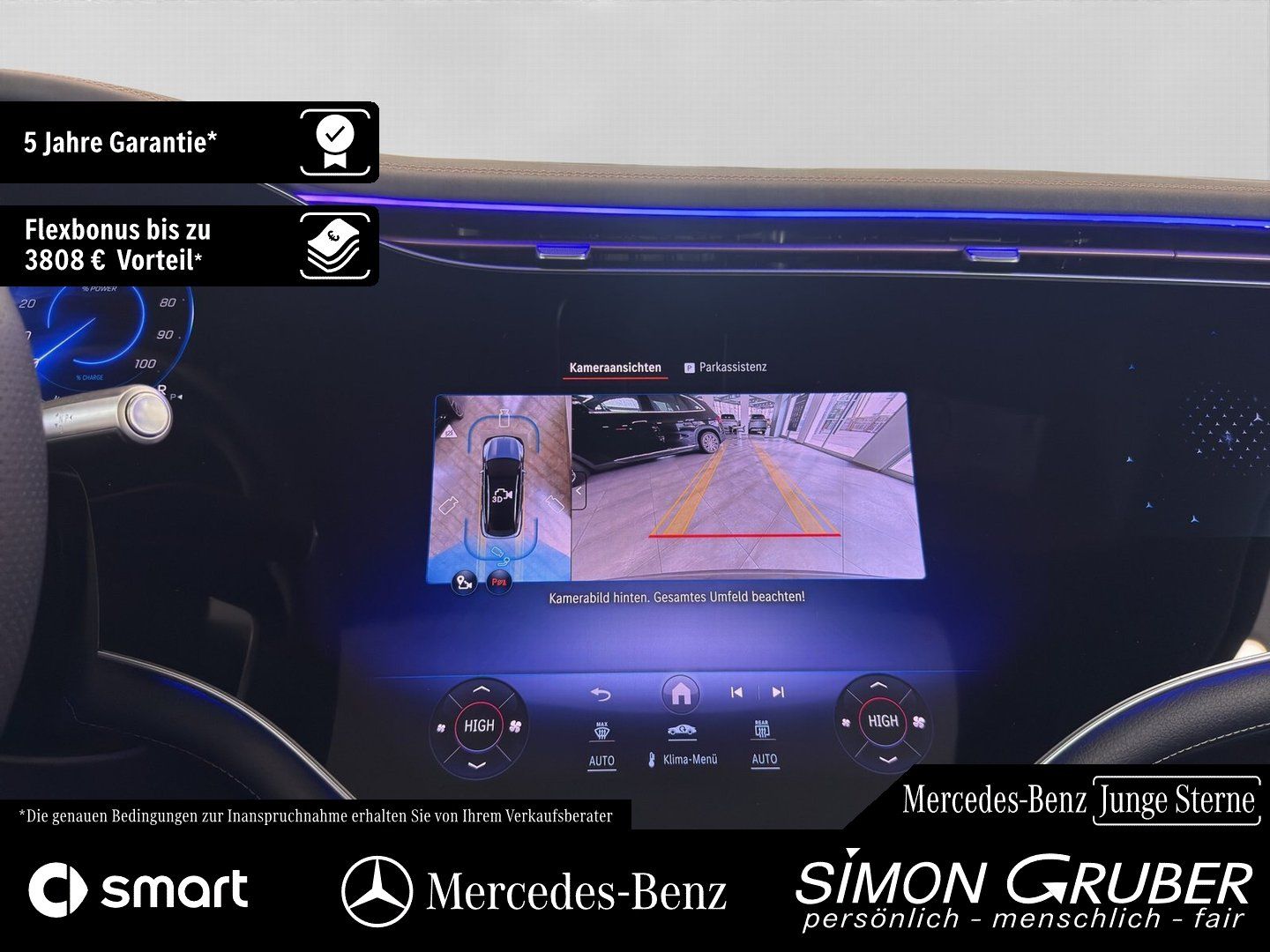 Fahrzeugabbildung Mercedes-Benz EQS 450+ SUV AMG Massage Sitzklima AHK 118Kwh