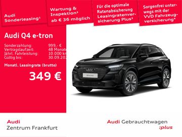 Audi Leasingangebot: Audi Q4 40 e-tron advanced LED+AR-HUD+ACC+SHZ+KAMERA+