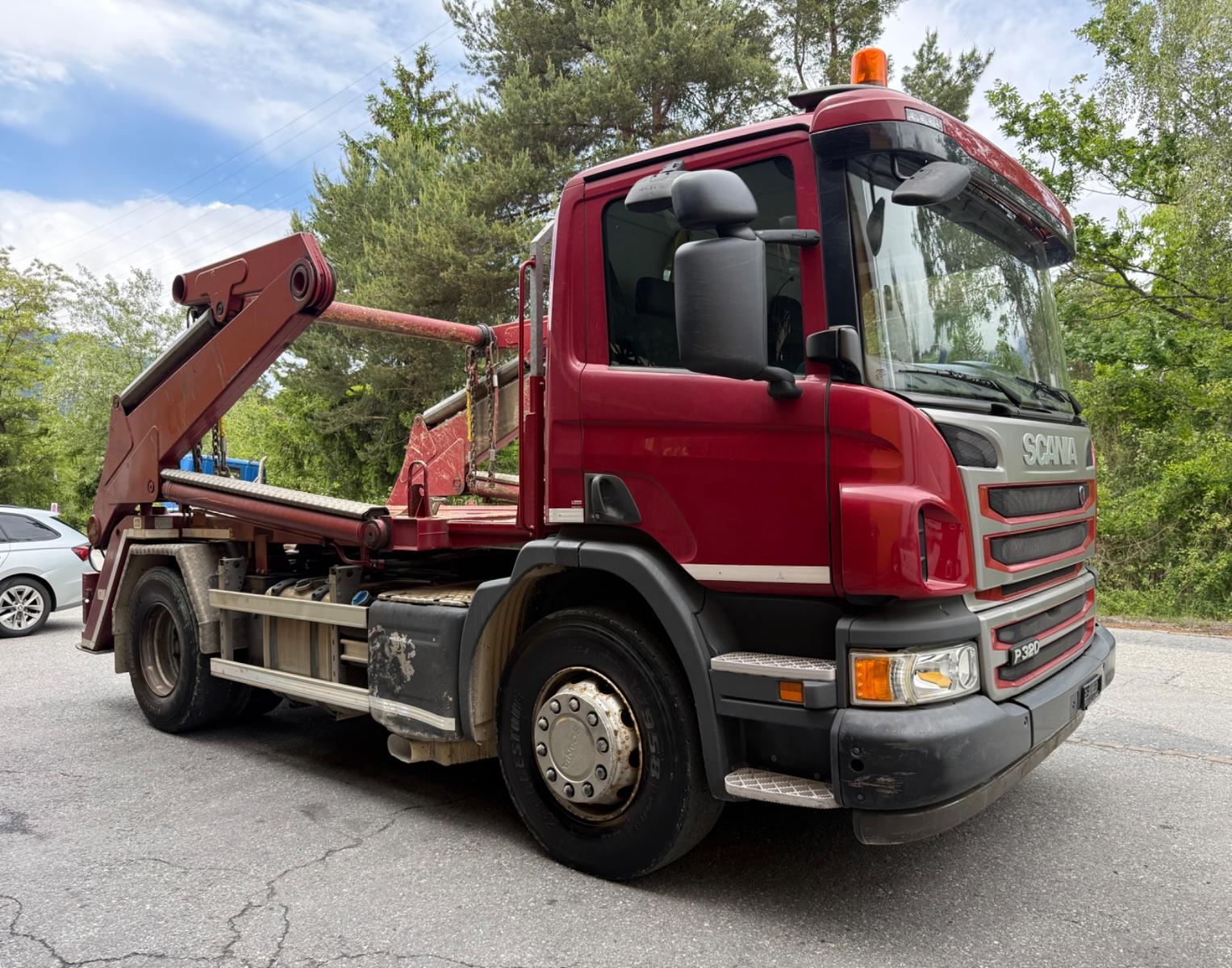 Scania P320 4x2, E6, UT Abesetzkipper
