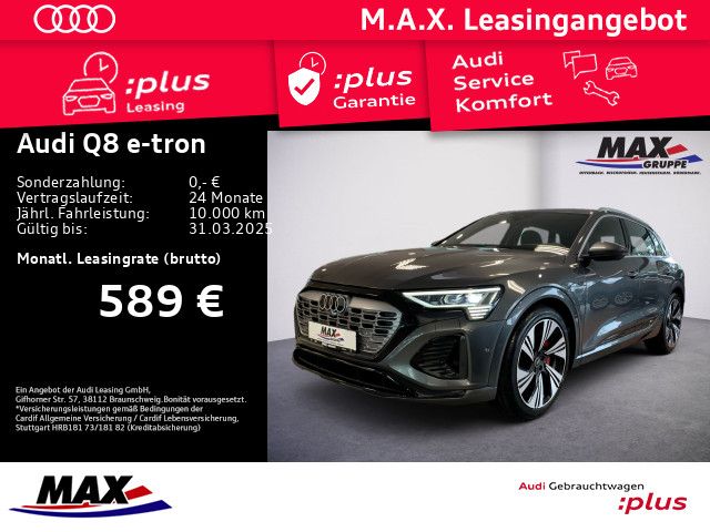 Audi Q8 e-tron 55 S-LINE QUATTRO LED+HUD+KAMERA+LUFT+