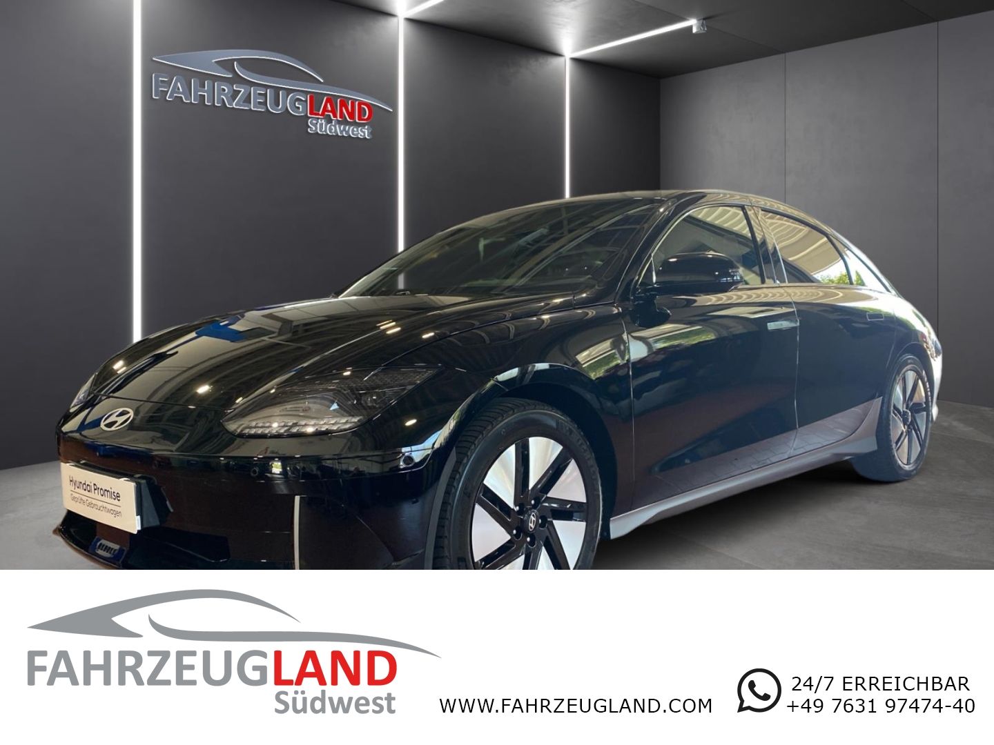 Gebrauchtwagen Hyundai IONIQ IONIQ 6 Uniq Elektro 4WD Navi Digit. Cockpit Mem in Müllheim