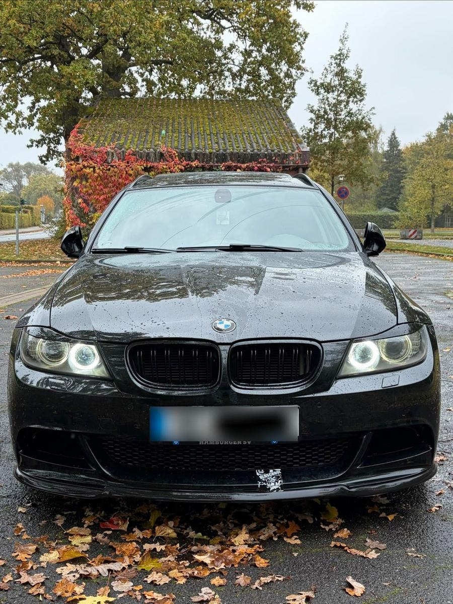 BMW 318 2010 — rear view