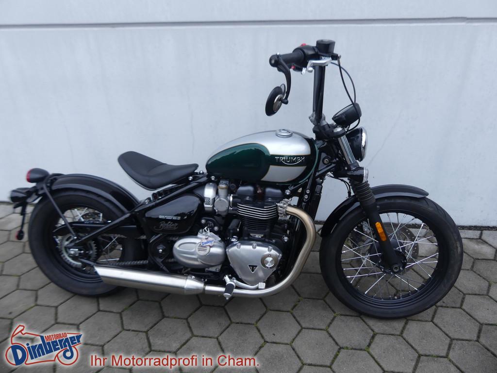 Triumph Bonneville Bobber 1200 1.Hand wie neu Zubehör