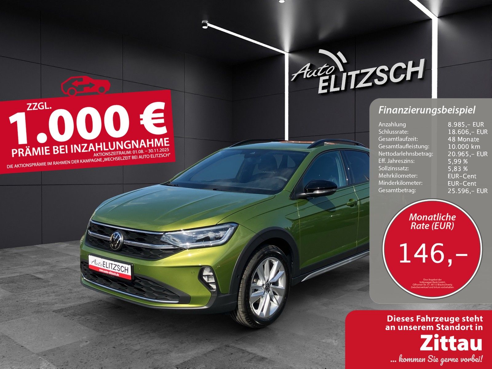 Fahrzeugabbildung Volkswagen Taigo Energy LED DAB ACC