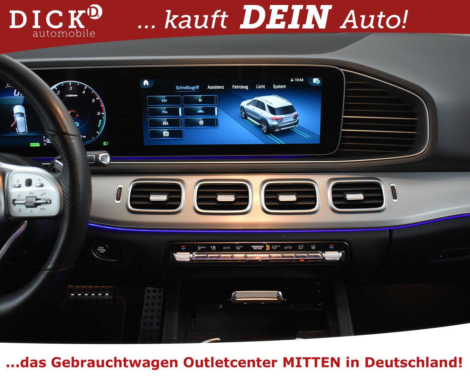 MERCEDES-BENZ GLE350de 4M 2X AMG Line >WIDES+KAM+STDHZ+ACC+21" - Image 15