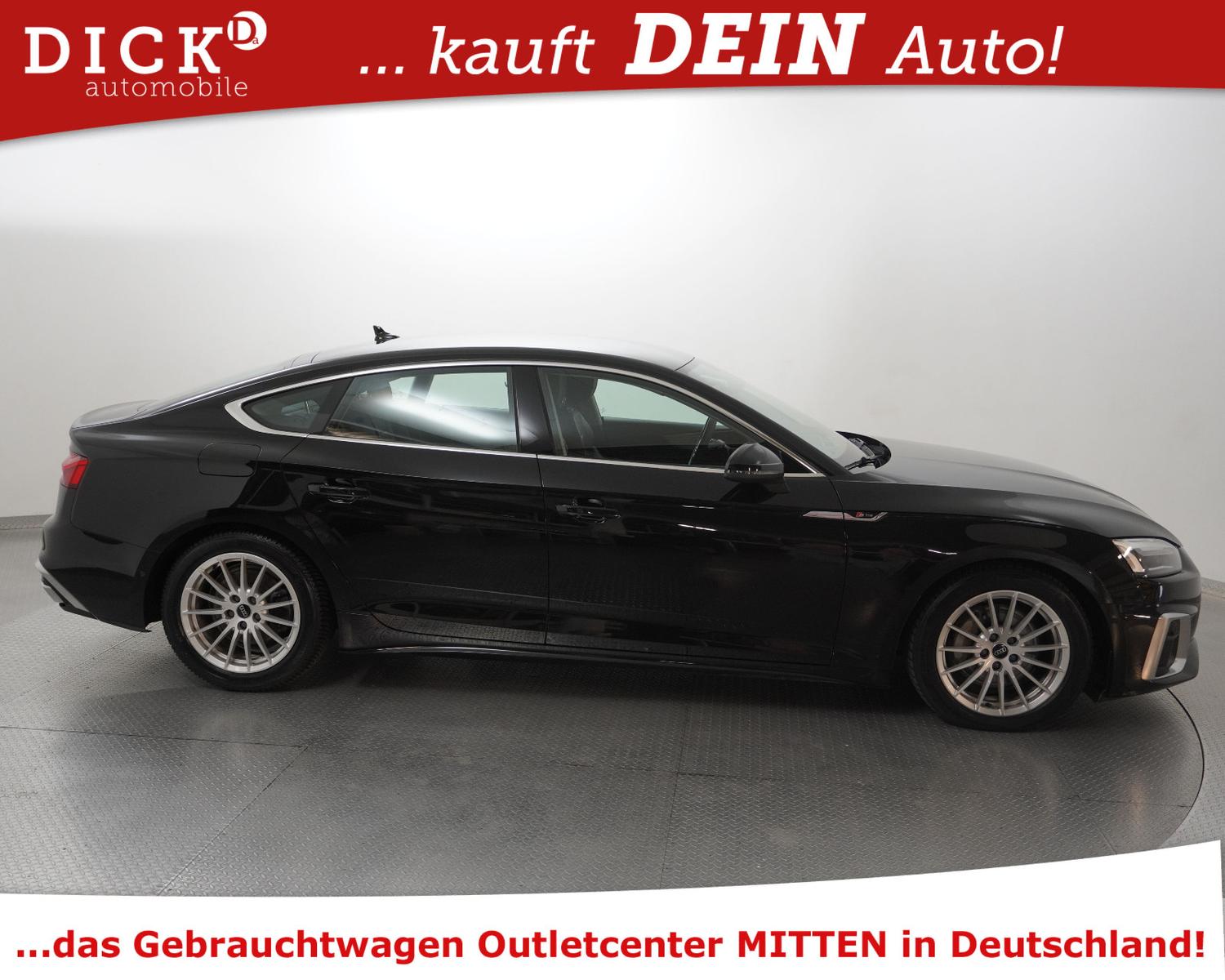 Audi A5 SB 40d S-Tr. S LINE SPORT NAVI+KAM+LEDER+LED+, миниатюра 2