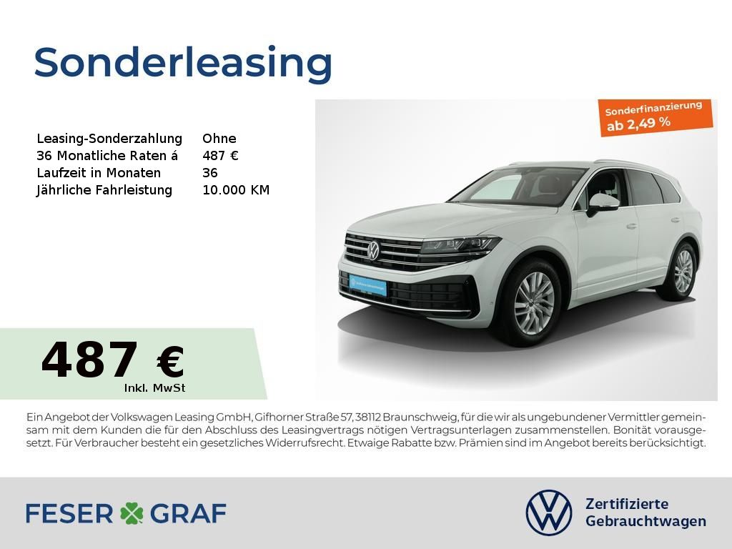 Volkswagen Touareg Elegance 3.0 TDI Navi AHK Kamera LED SiH