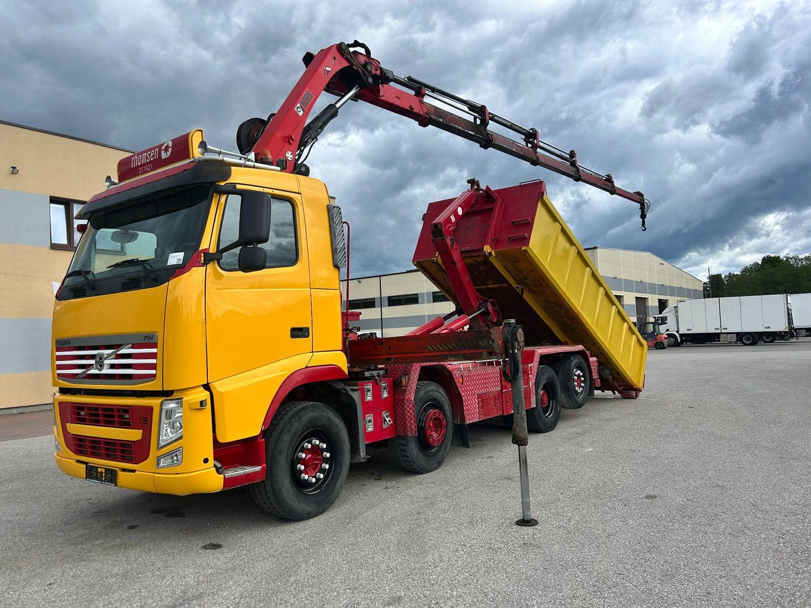 Volvo FH500 8X2*6 + CRANE HIAB + LIFT HIAB + VEB + FUL