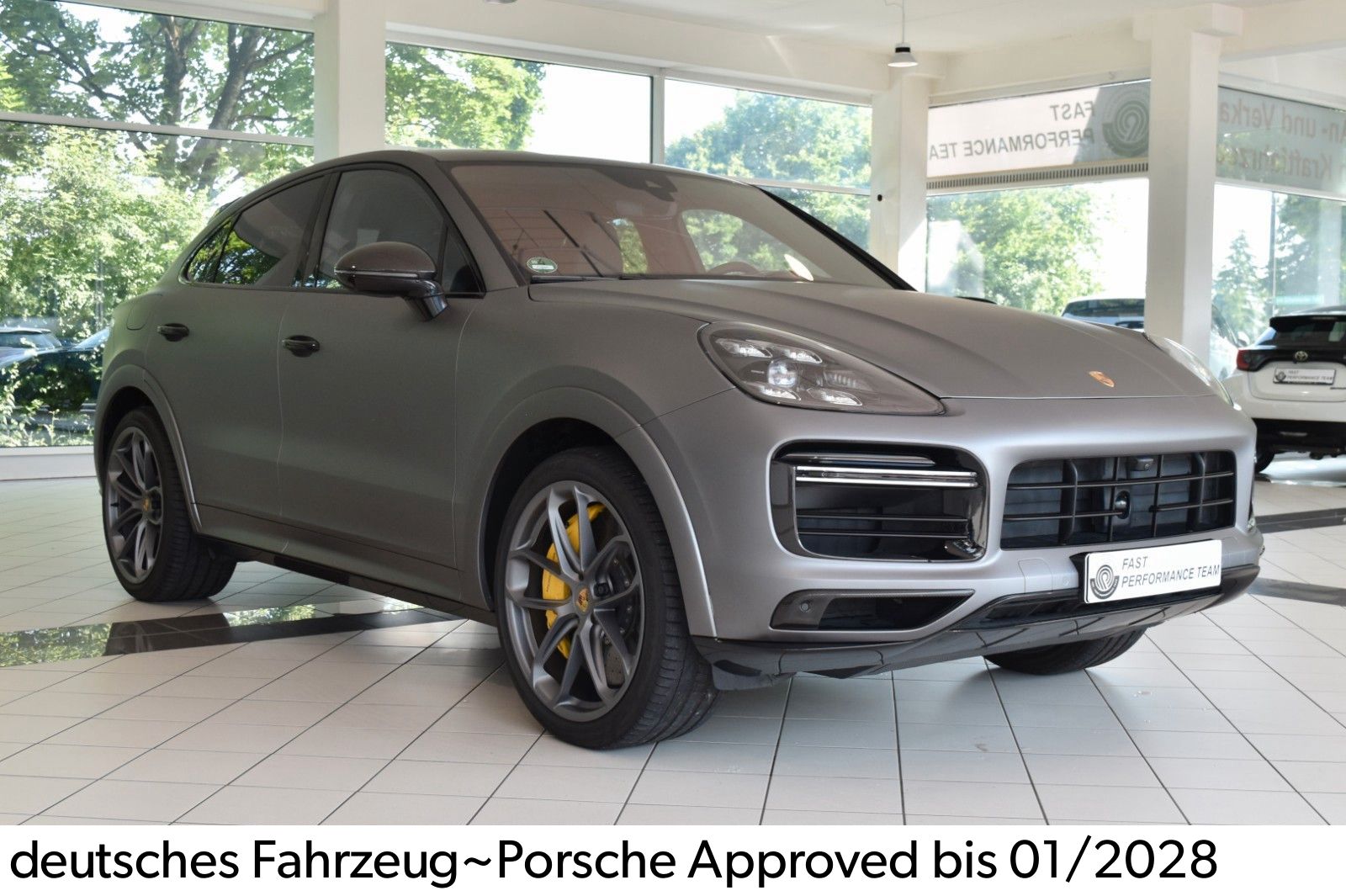 Porsche Cayenne Coupe Turbo~Leichtbau~approved b. 2028 foto 2