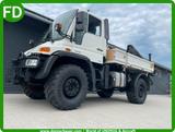 Unimog U400 mit Seilwinde & Kran - Unimog Seilwinde