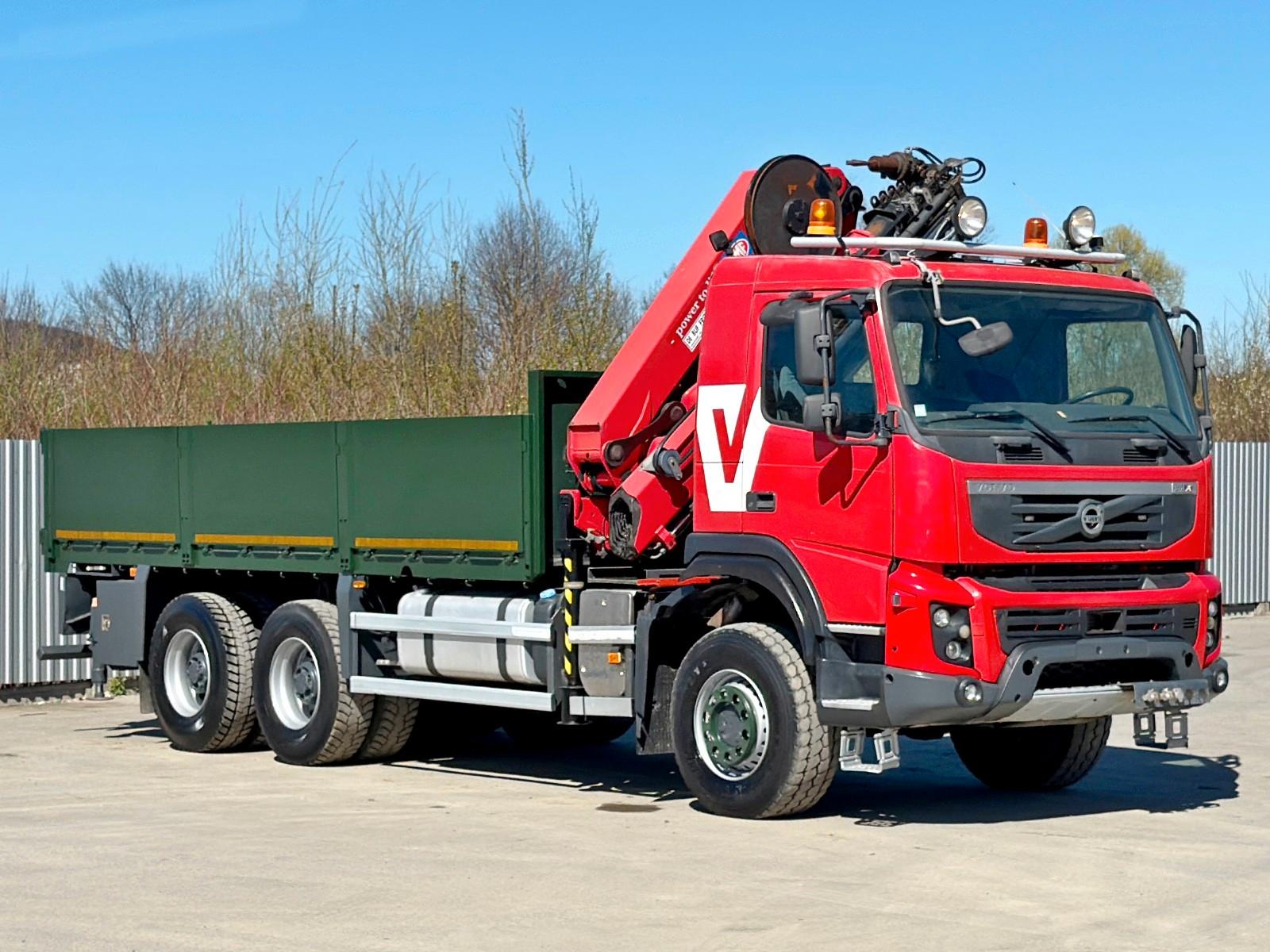 Volvo FMX 420 PRITSCHE 5,80m *HMF 2420 K8+FUNK/6x6