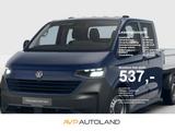 Volkswagen T7 Transporter DOKA Pritsche LR lang TDI | AHK - blaue Volkswagen T7 Transporter