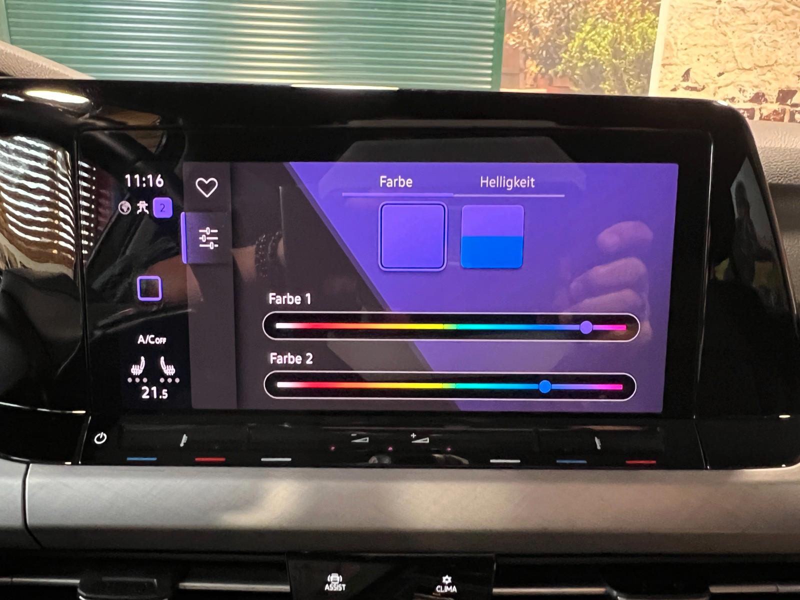 Volkswagen Golf VIII 2.0 TDI Life DSG, LED, Ambiente, миниатюра 20
