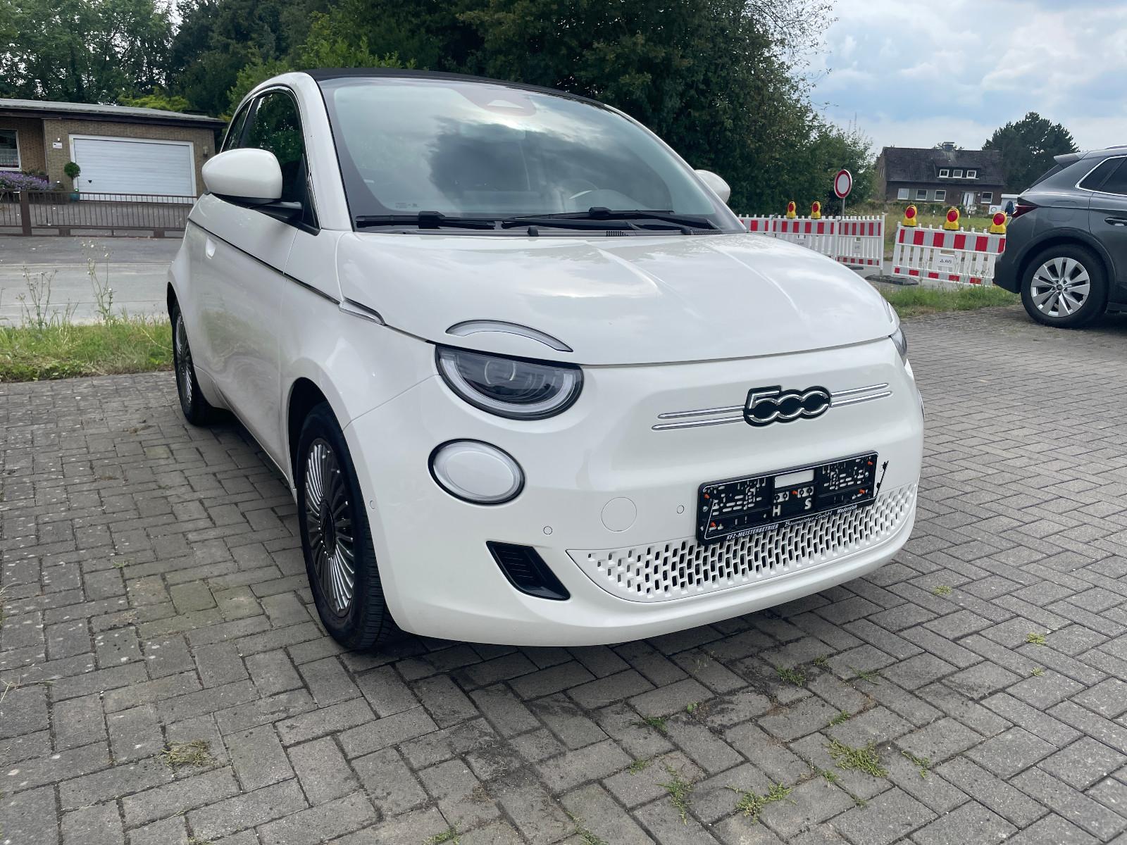 Fiat 500e Cabrio, Kamera