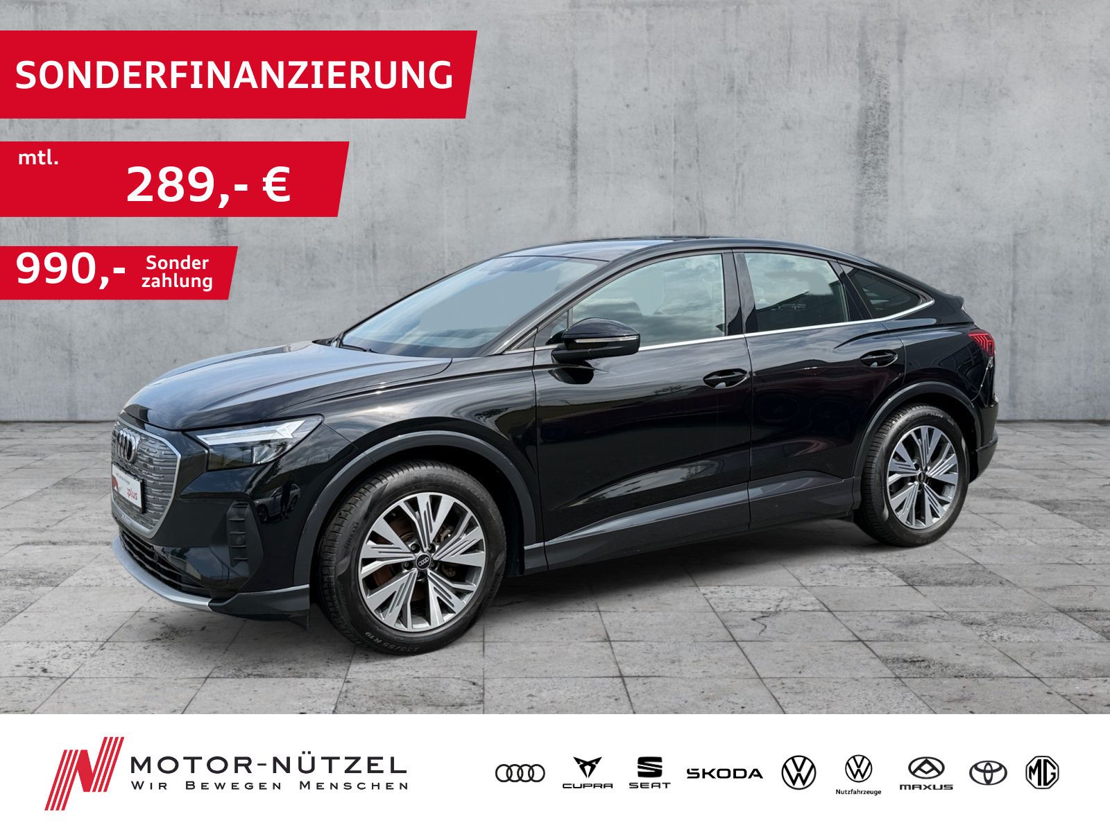 Audi Q4 Sportback e-tron 35 ADVANCED LED+NAVI+PDC+GRA